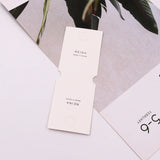 100pcs/lot Pendant Necklace Cards Jewelry DIY Packing Cards Paper Holders