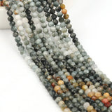 4mm Hawkeye Faceted Stone Beads for Jewelry Making 15 inch