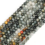 4mm Hawkeye Faceted Stone Beads for Jewelry Making 15 inch