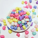 400Pcs 14mm Cat Spring Acrylic Beads DIY Necklace Bracelet