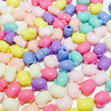 400Pcs 14mm Cat Spring Acrylic Beads DIY Necklace Bracelet