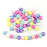 400Pcs Acrylic Strawberry Beads DIY Jewelry Accessories