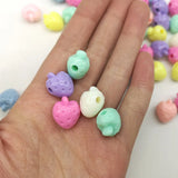 400Pcs Acrylic Strawberry Beads DIY Jewelry Accessories