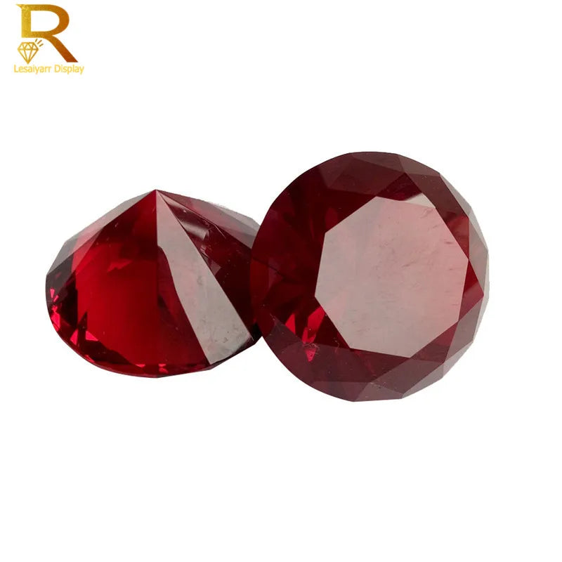 40mm Transparent Glass Diamond Crystal Display