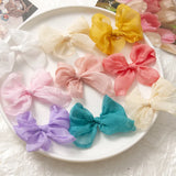 40pcs Cartoon Bow Gauze Bowknots DIY Earring/Garment/Hair Accessory