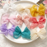 40pcs Cartoon Bow Gauze Bowknots DIY Earring/Garment/Hair Accessory