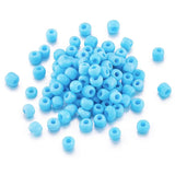 450g Glass Seed Beads Round Opaque Colours Seed 2mm 3mm 4mm Red Green Yellow