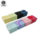48pcs Jewelry Box Rings Earrings Holder Case 4*4*3CM
