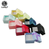 48pcs Jewelry Box Rings Earrings Holder Case 4*4*3CM