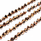 4MM Copper Crystal Beads for Jewelry Making, 1200pcs