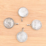 4Pcs Ancient Copper Crystal Tree of Life Charms