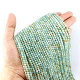 4mm Natural Fluorite Turquoise Amethyst Cube Beads for Jewelry Making