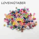 Small Acrylic Pearl Beads for DIY Jewelry Making - 17000pcs/lot - Mixed Colors