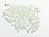 4mm 17000pcs Pure Small Acrylic Pearl Beads