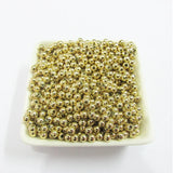 Small Acrylic Gold/Silver Spacer Beads 4mm/5mm/6mm