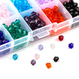 4mm/6mm Bicone Crystal Beads Faceted Austria 5238 for Jewelry DIY