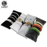 4pcs Jewelry Display Pillow Holder Watch Bead Chain Bracelet Storage Organizer