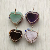 7 Chakras Tree of Life Heart Pendants - Necklace Jewelry Making