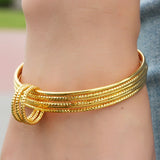 4pcs/set Ethiopian African Women Dubai Bangles