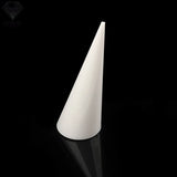 5/10 pcs Acrylic Cone Finger Ring Display Stand Holder