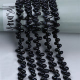 Rice Shape Pearl String Top Drilled Hole Necklace Bracelet