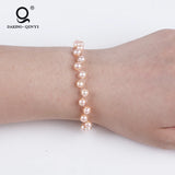 Freshwater Cultured Pearl Beads Bracelet 5-6mm