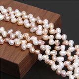 Natural Freshwater Pearls Double Strand Bead Jewelry Making DIY