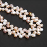 Natural Freshwater Pearls Double Strand Bead Jewelry Making DIY