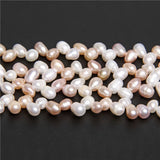Natural Freshwater Pearls Double Strand Bead Jewelry Making DIY