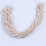 5-6mm Freshwater Pearl Loose Button Beads