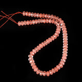 8mm Faceted Crystal Stone Beads 15-inch DIY Accessories Quartz Loose Beads H242