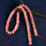8mm Faceted Crystal Stone Beads 15-inch DIY Accessories Quartz Loose Beads H242