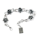 5 Pcs Anime ONE PIECE Bracelet Zinc Alloy Hand Accessories Men Women Gift