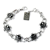 5 Pcs Anime ONE PIECE Bracelet Zinc Alloy Hand Accessories Men Women Gift