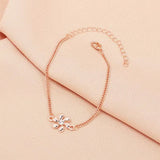 Sunflower Pendant Bracelet Small Daisy Bracelet Alloy Jewelry Gift