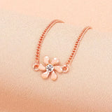 Sunflower Pendant Bracelet Small Daisy Bracelet Alloy Jewelry Gift