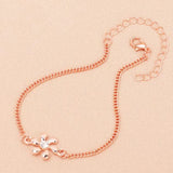 Sunflower Pendant Bracelet Small Daisy Bracelet Alloy Jewelry Gift