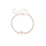 Sunflower Pendant Bracelet Small Daisy Bracelet Alloy Jewelry Gift