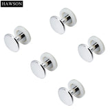 Set of 5 Natural Mother Pearl Tuxedo Shirt Studs