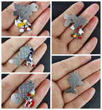 DIY Jewelry Making Metal Charm Pendants Set