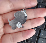 50 Metal Charm Pendants for Jewelry Making - DIY Craft Supplies