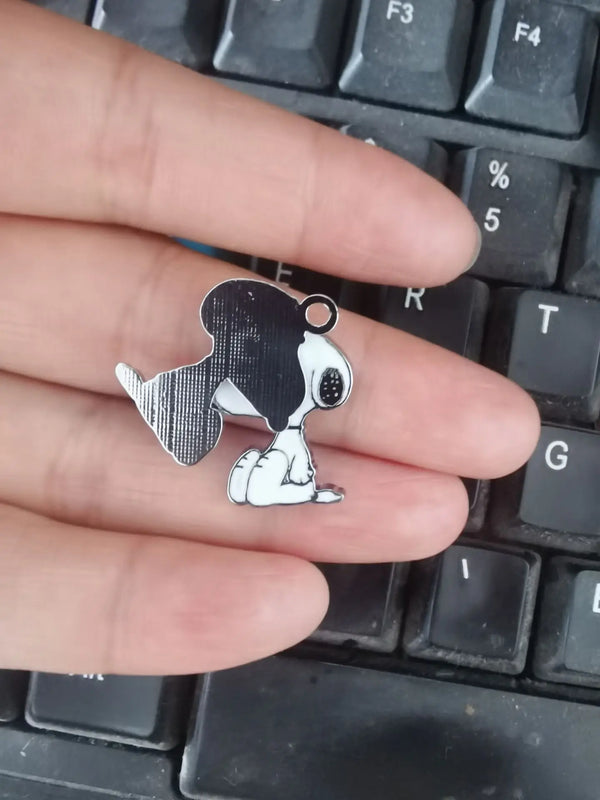 50 Pcs Metal Charm Pendants DIY Jewelry Making