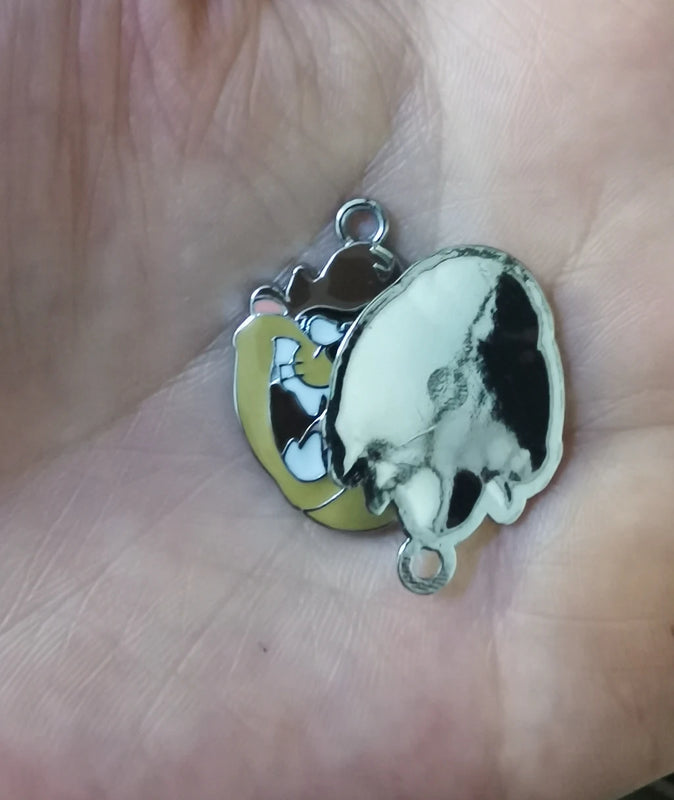 50 Metal Charm Pendants for Crafty Jewelry Making