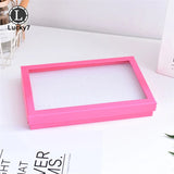 50 Slot Sponge Ring Display Box Cardboard Jewelry Storage Case Holder