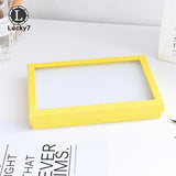 50 Slot Sponge Ring Display Box Cardboard Jewelry Storage Case Holder