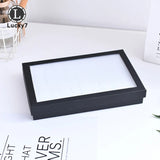 50 Slot Sponge Ring Display Box Cardboard Jewelry Storage Case Holder
