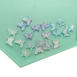 500Pcs 13x16mm Acrylic Butterfly Beads DIY Jewelry Accessory