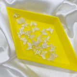 500Pcs 13x16mm Acrylic Butterfly Beads DIY Jewelry Accessory
