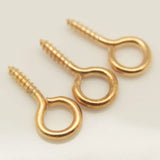 500pcs Silver Eye Pins Hooks Clasps Jewelry Findings 15*4mm