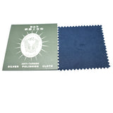 Wholesale! 50PCS Silver Polishing Cloth 8X8CM Antitarnish Square Cloth